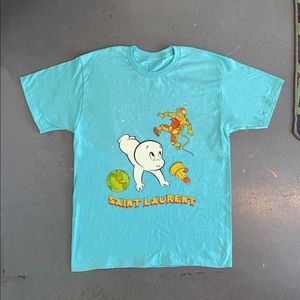 Mega yacht saint Laurent t shirt